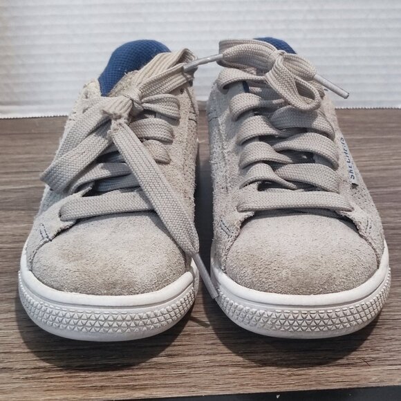 Skechers Metro Wave sneakers grey suede boys size 12 - Picture 3 of 11